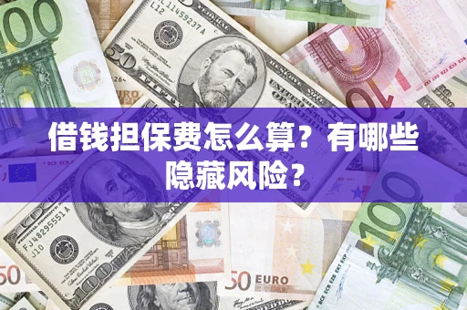 济南借钱担保费怎么算？有哪些隐藏风险？