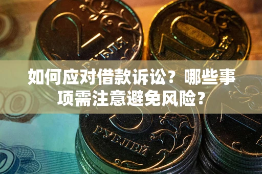 济南如何应对借款诉讼？哪些事项需注意避免风险？