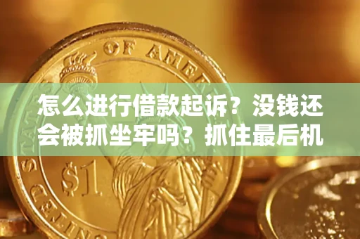 济南怎么进行借款起诉？没钱还会被抓坐牢吗？抓住最后机会！