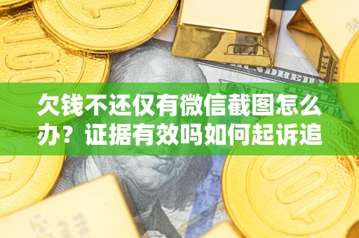济南欠钱不还仅有微信截图怎么办？证据有效吗如何起诉追回欠款？