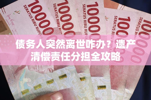 济南债务人突然离世咋办？遗产清偿责任分担全攻略