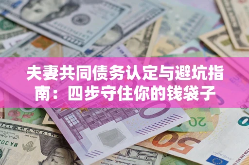 济南夫妻共同债务认定与避坑指南：四步守住你的钱袋子