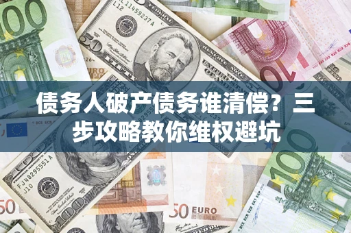济南债务人破产债务谁清偿?三步攻略教你维权避坑 济南债务人破产债务谁清偿?三步攻略教你维权避坑